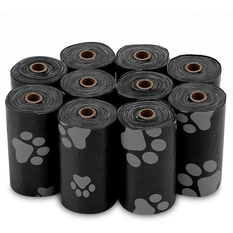 Dog Poop Bag Outdoor Cleaning Poop Bag Outdoor Clean Pets Supplies for Dog 15Bags/Roll Refill Garbage Bag Pet Supplies