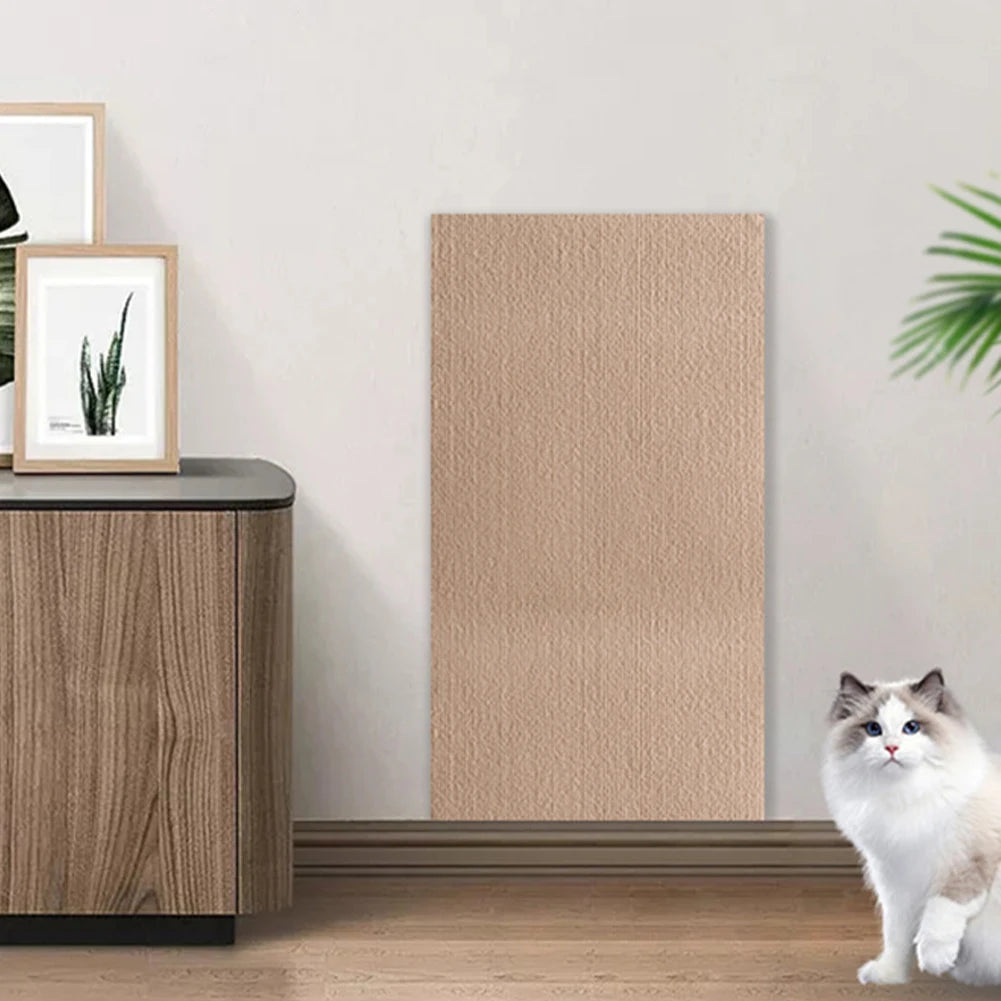 Anti Cat Scratch Sofa Cat Crawling Mat DIY Cat Scratching Post Sofa Protection Self-adhesive Carpet Cats Scratch Board Cats Toys